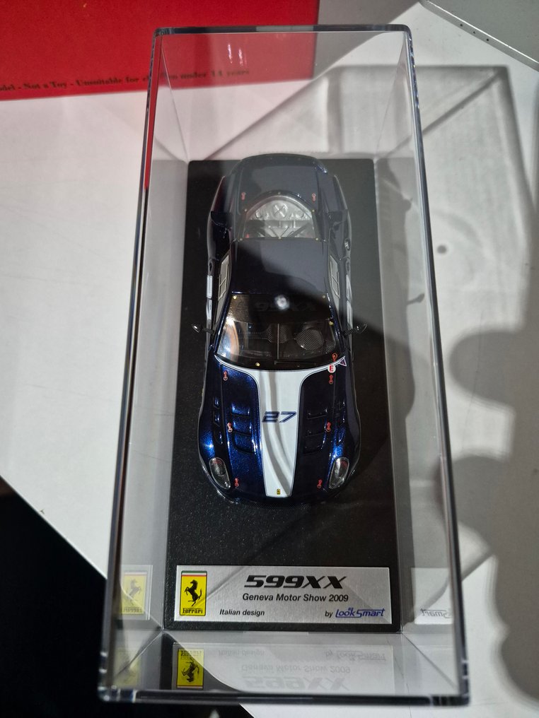 Look Smart 1:43 - 模型跑车 - Ferrari 599XX Clienti blue tdf #27 Salon Geneve 2009 - LS368D #2.1