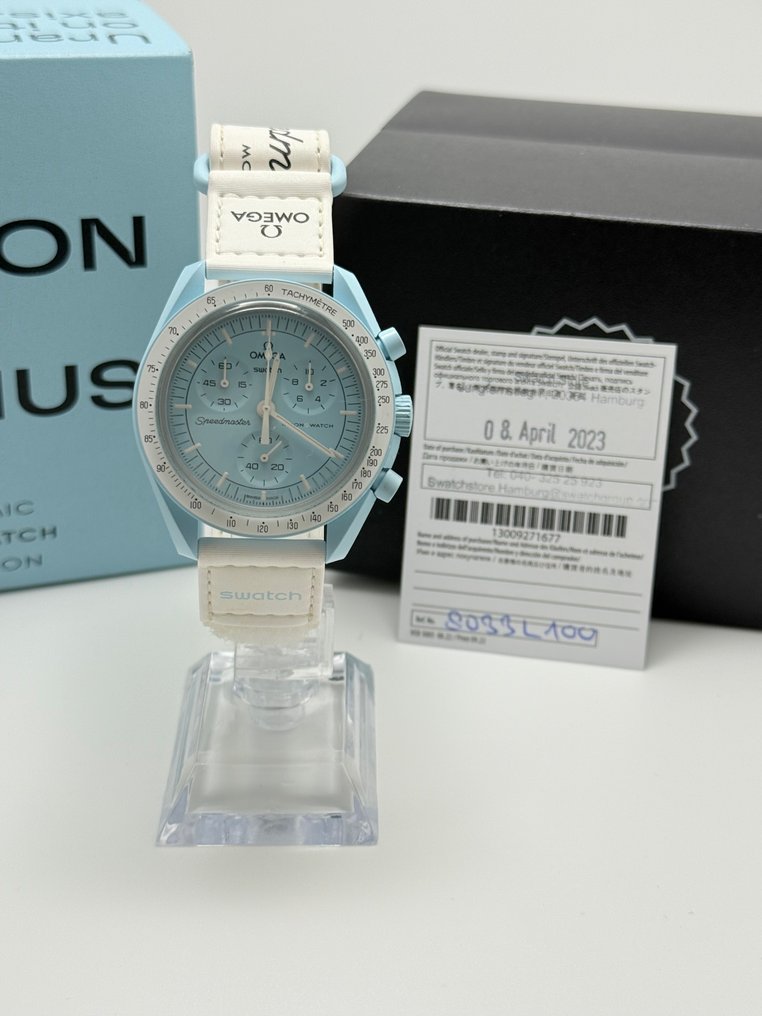 Omega x Swatch - MoonSwatch - Mission to Uranus - No Reserve Price - S033L100 - Unisex - 2023 #2.1