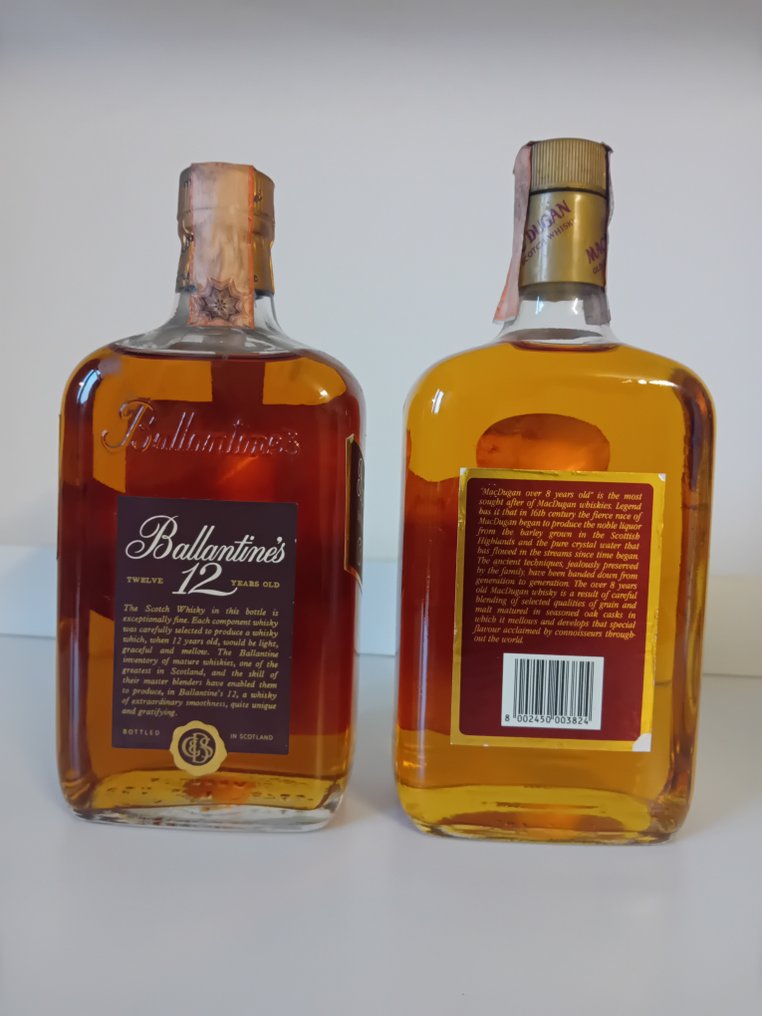Ballantine's 12yo + Mac Dugan 1978 8yo  - 75cl - 2 bottles #2.1