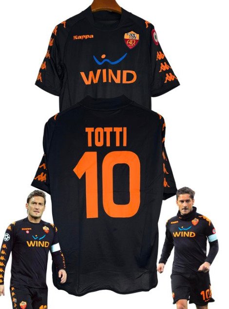 AS 罗马 - 意大利足球联盟 - Francesco Totti - 2008 - 足球衫 #1.0