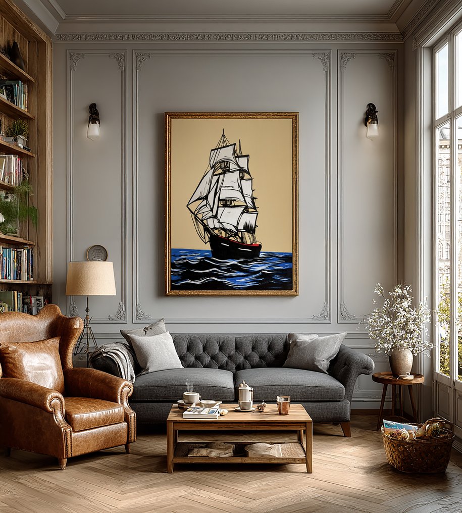 Flavia Delgado - VELERO EN ALTAMAR XL (NO RESERVE) #4.3