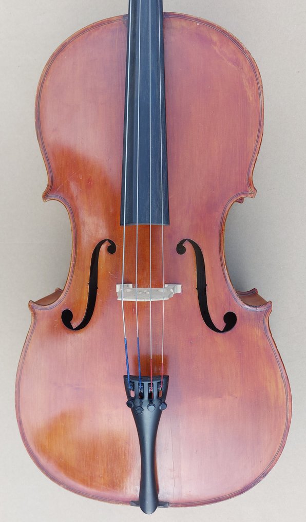 Labelled Jérôme Thibouville Lamy - 1/2 -  - Cello - France - 1960  (No reserve price) #1.0