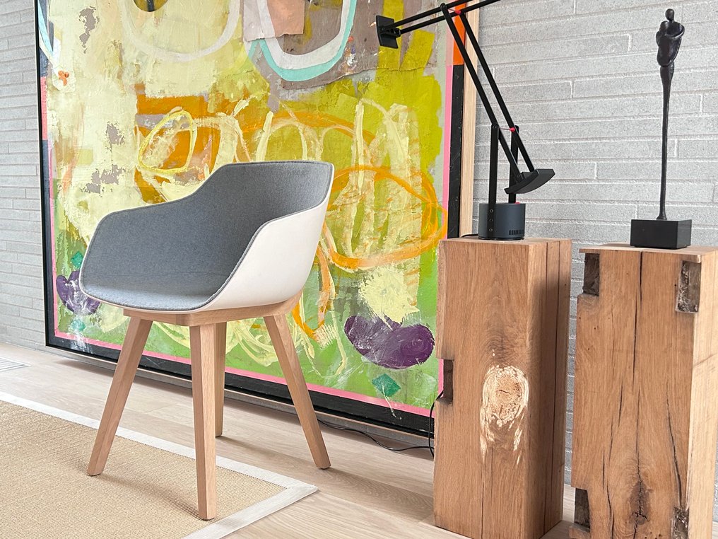 Alki - Καρέκλα (6) - Kuskoa Bi - Oak, Σύνθετο, Felt #4.3