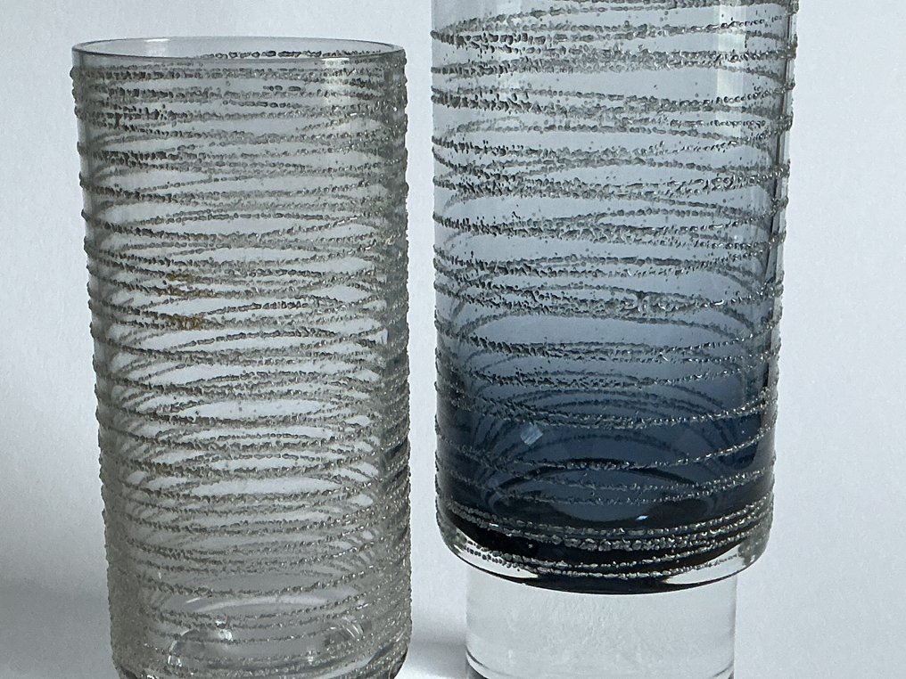 Sea Glasbruk - Rune Strand - Βάζο (2) - Γυαλί - Σουηδία #2.1