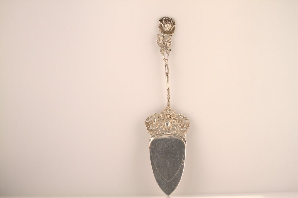 GAB - Tavă tort - .830 argint - 1960-1970 #3.2