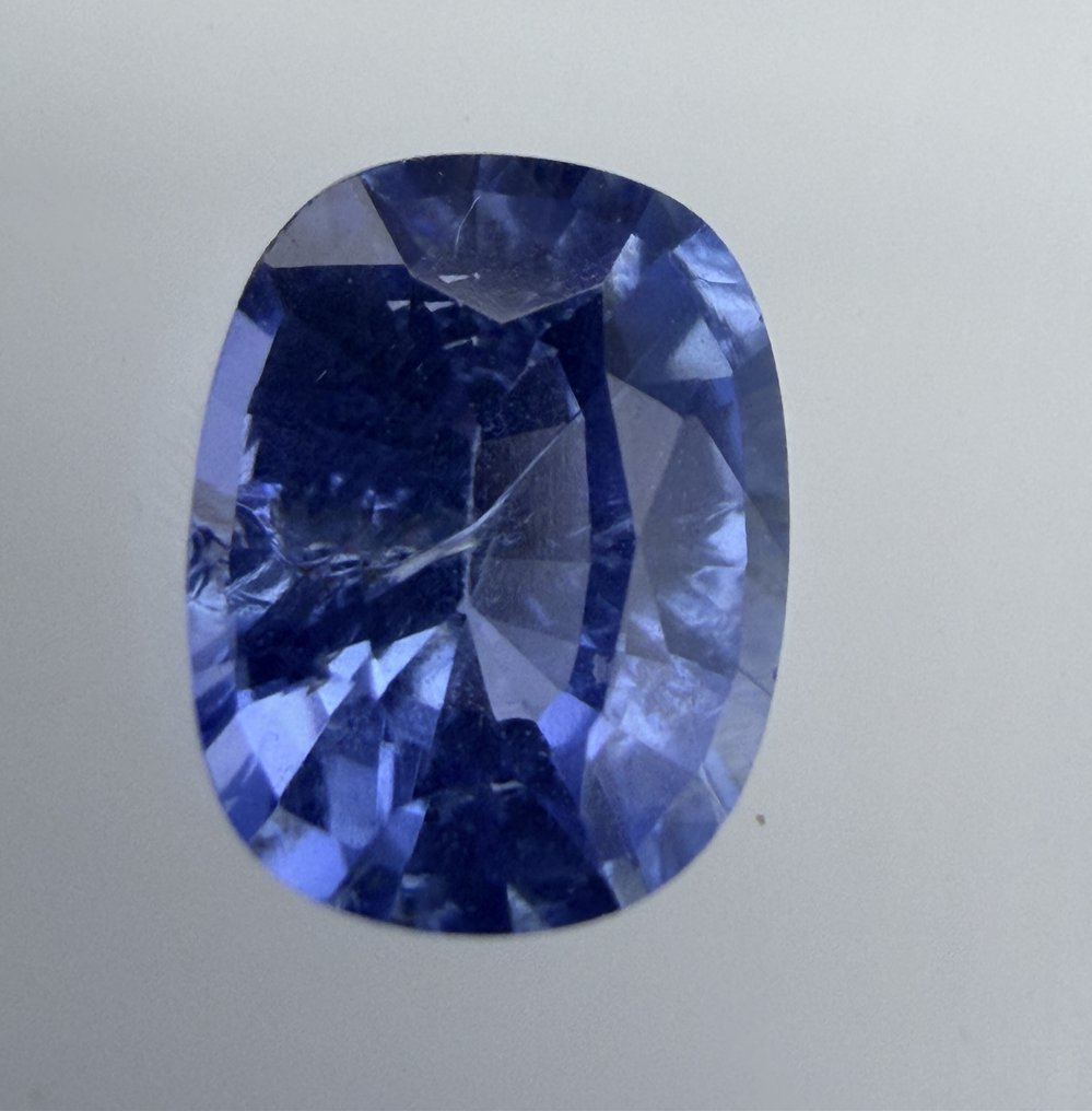 Utan reservationspris Blå Safir - 0.95 ct - Antwerp Laboratory for Gemstone Testing (ALGT) - Ingen uppvärmning - Intensiv blå #3.2