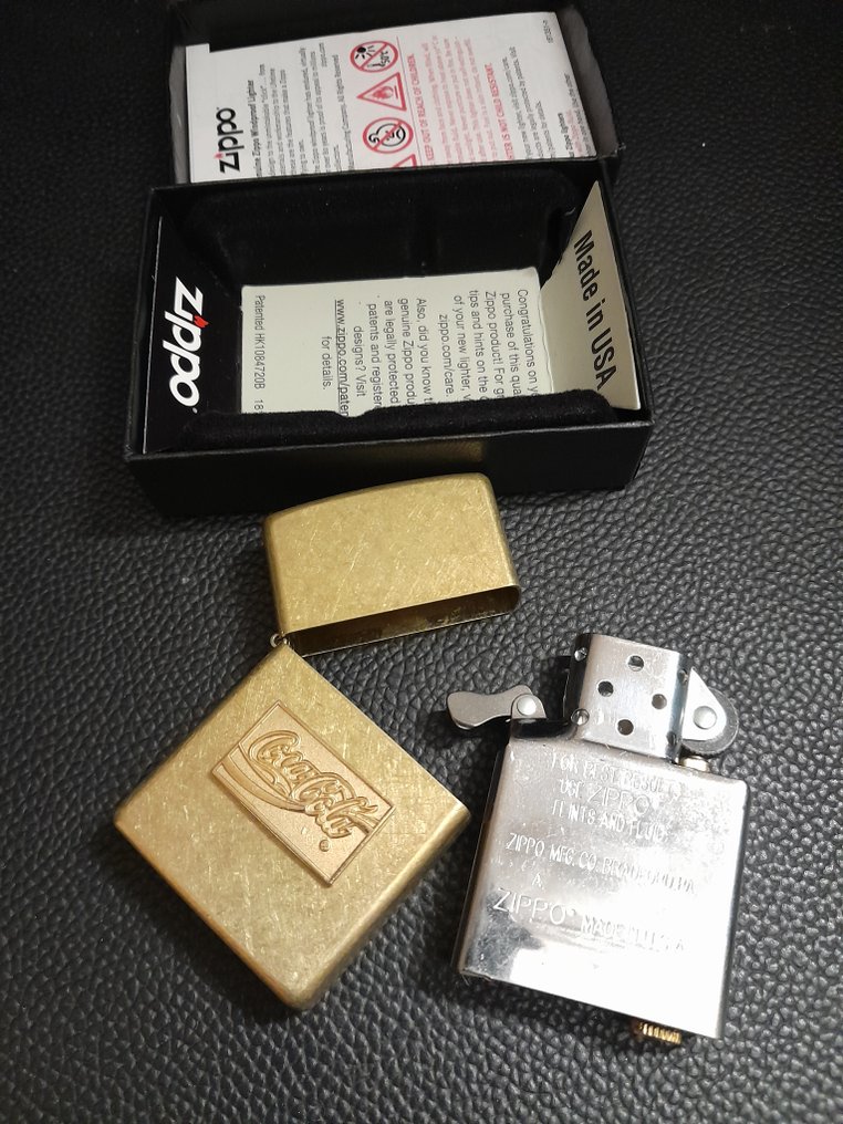 Zippo - Sem preço de reserva - Isqueiro de bolso - Latão #4.3
