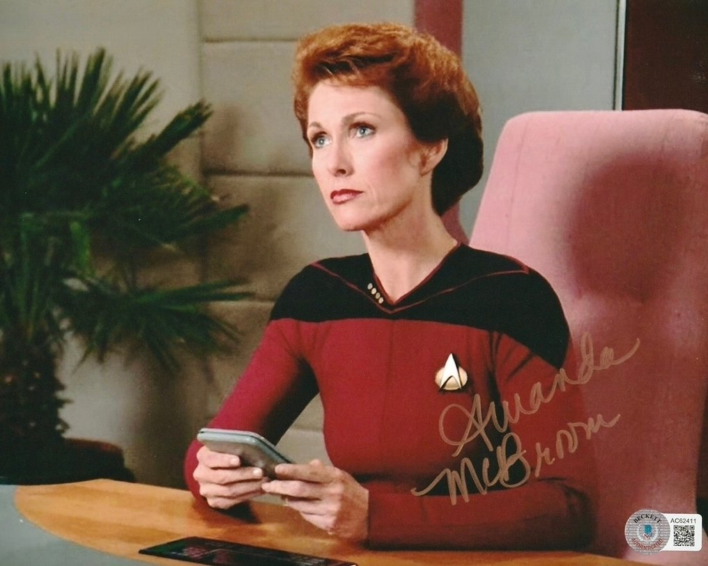 Star Trek - Signed by Amanda McBroom (Captain Phillipa Louvois) #1.0