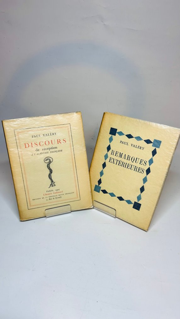 Paul Valéry - Discours de réception ; Remarques extérieures - 1927-1929 #1.0