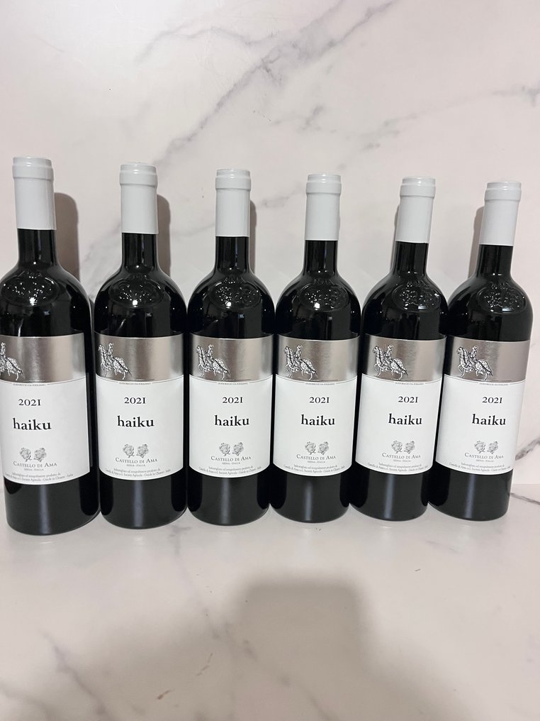 2021 Castello di Ama Haiku - 托斯卡纳 IGT - 6 Bottles (0.75L) #1.0