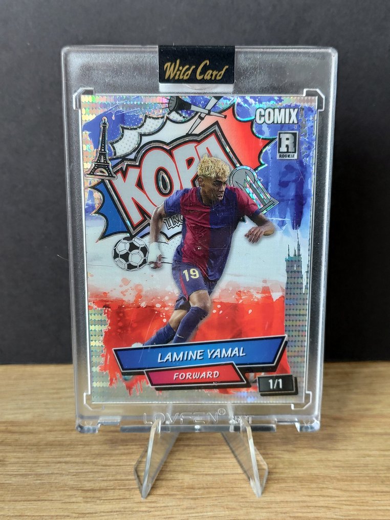 Wild Card Comix - Lamine Yamal 1/1 - One of One Card - Excellent (EX) #1.0