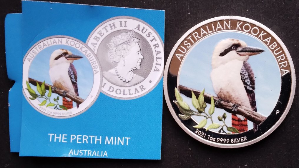 Αυστραλία. 1 Dollar 2021 Kookaburra 1 Oz .999  (χωρίς τιμή ασφαλείας) #1.0