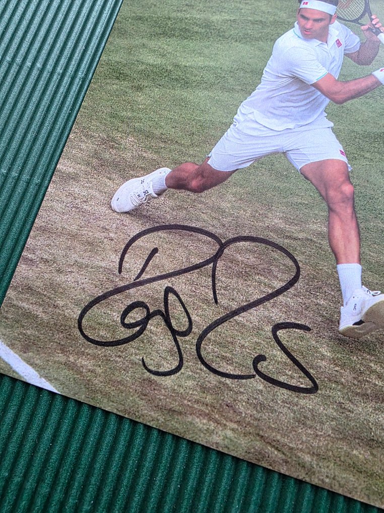 Rolex Autographcard original signiert - Roger Federer - 粉丝卡  #1.0