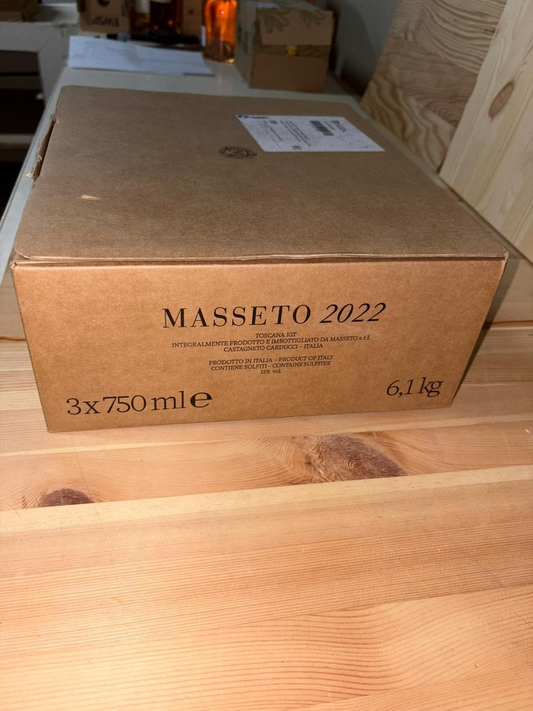 2022 Masseto - Toskana IGT - 3 Flaschen (0,75 l) #4.3