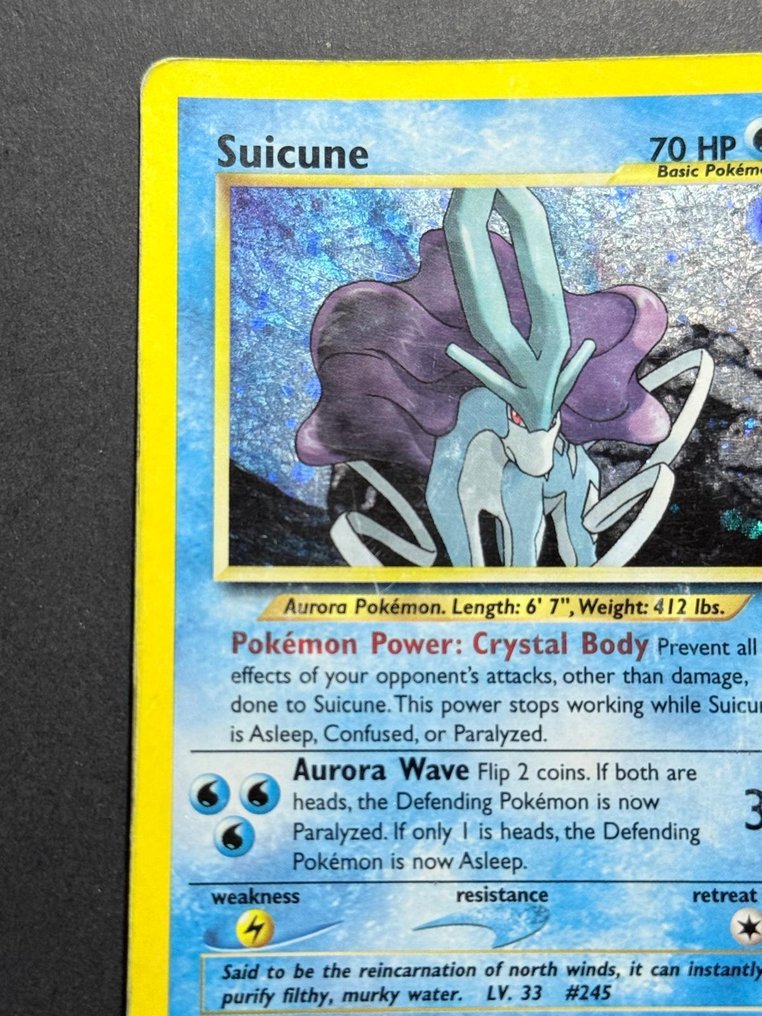 Pokémon - 2 Card - Suicune, Kingdra Holo - WOTC - Neo Revelation #2.1