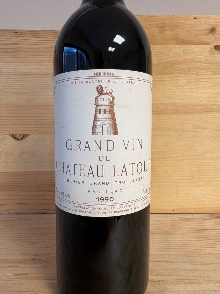 1990 Chateau Latour - Pauillac 1er Grand Cru Classé - 1 Φιάλη (0,75L) #1.0