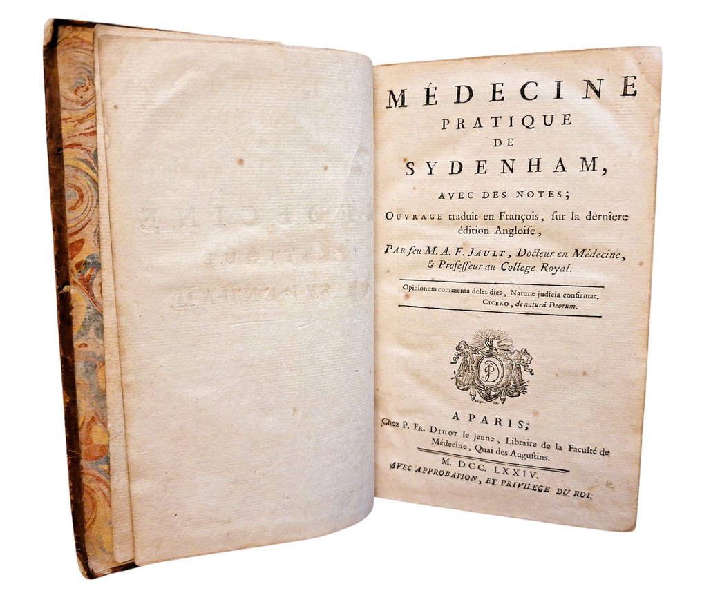 Sydenham / Jault - Médecine Pratique - 1774 #2.1