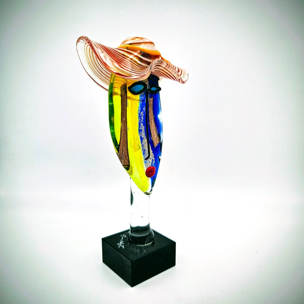 Estatueta miniatura - Tributo Modigliani - Vidro #4.3