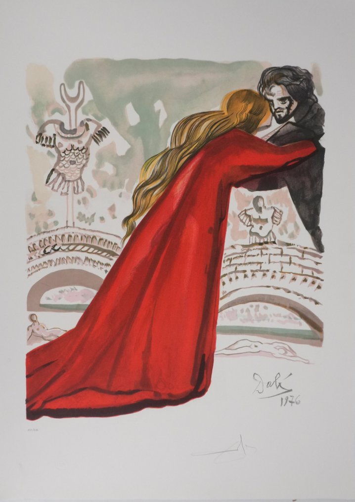 Salvador Dali (1904-1989) - Baiser #1.0