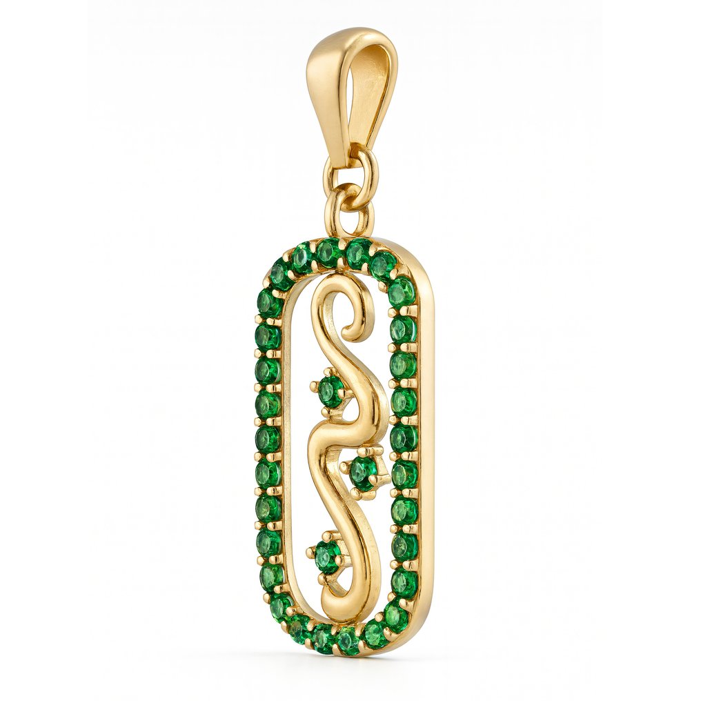 Sans prix de réserve - Pendentif - 14 carats Or jaune #3.2