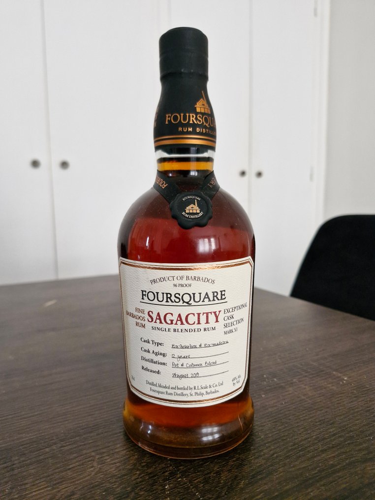 Foursquare 12 years old - Sagacity - ECS Mark XI    - b. 2019  - 70cl #1.0