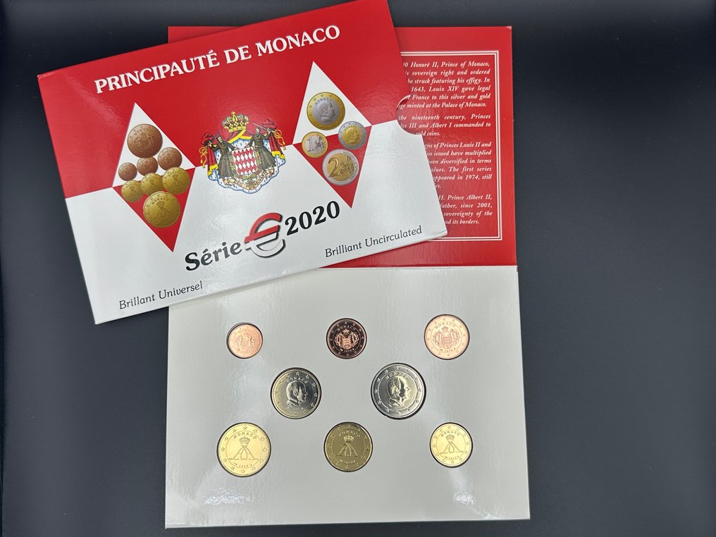 Monaco. Year Set (BU) 2020  (Senza prezzo di riserva) #1.0