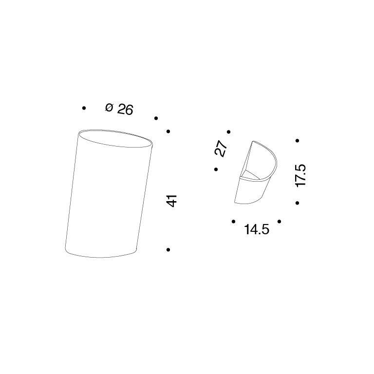 Danese - Enzo Mari - In Attesa - Cesto - Polipropilene #4.3