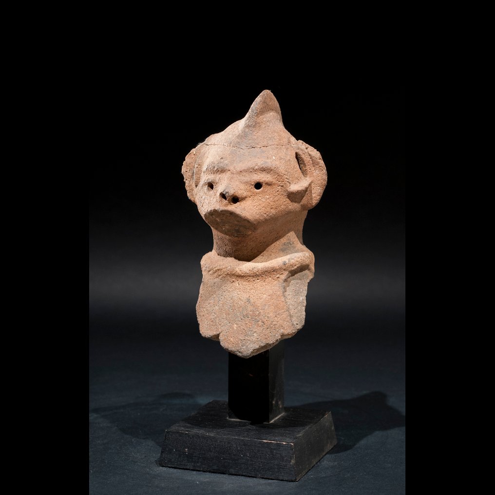 雕像的头部 - 考古陶土 - Chamba - 尼日利亚 #1.0