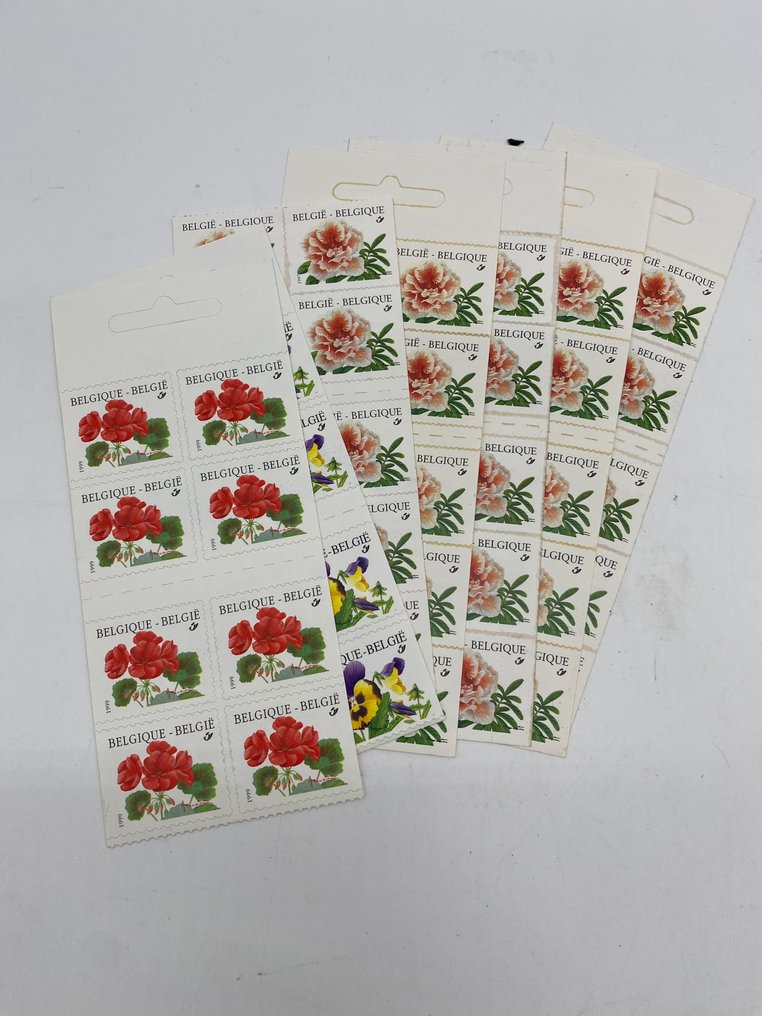 Belgium 2006/2024 - 463 értékekből álló csomag '1', '2', '3', '5' és '7' értékekkel a levél feladásához. #1.0