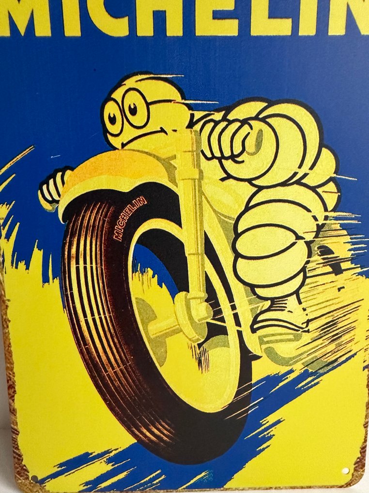 廣告人物 - 吸引人的Tin Bibendum Michelin广告 - 2020 #3.2