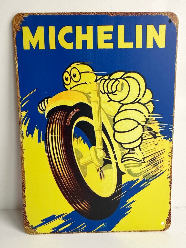 廣告人物 - 吸引人的Tin Bibendum Michelin广告 - 2020 #1.0
