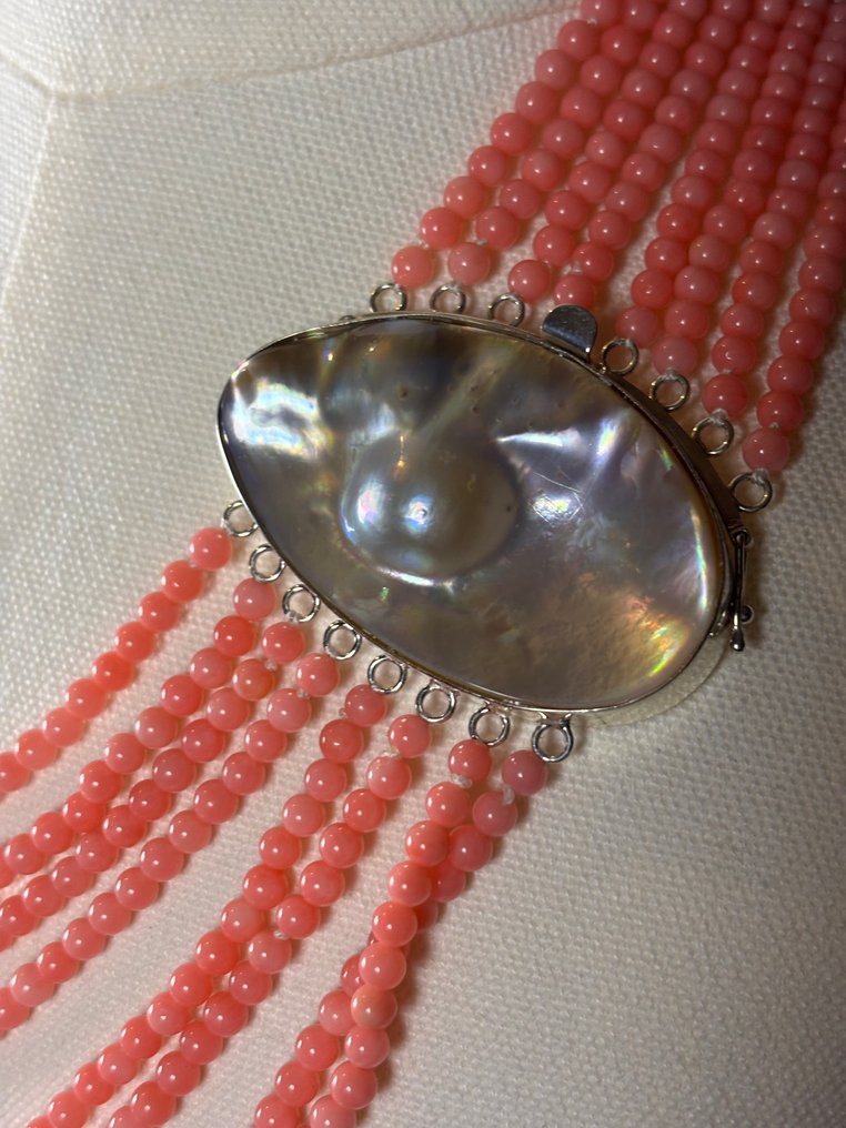 镀银扣环 - 项链 #3.2