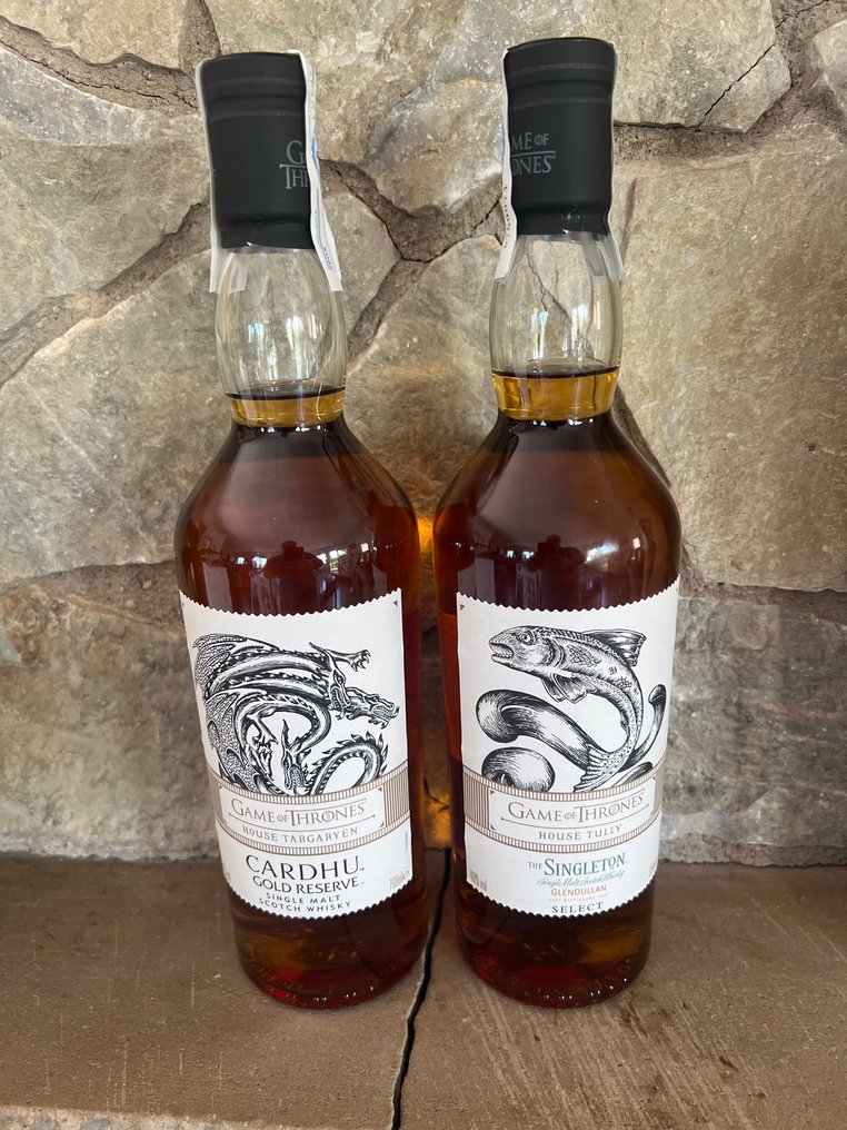 Cardhu Gold Reserve + The Singleton of Glendullan Select - Game of Thrones - 70 cl - 2 flasker #2.1