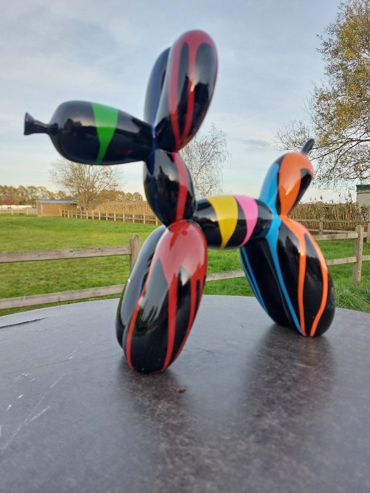 Statue, street Art balloon dog - 28 cm - polyresin #2.1