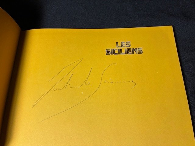SIGNED; Ferdinando Scianna, Dominique Fernandez, Leonardo Sciascia - Les Siciliens - 1977 #3.2