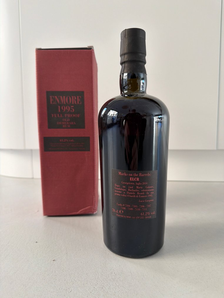 Enmore 1995 Velier - Full Proof    - b. 2011  - 70cl #2.1