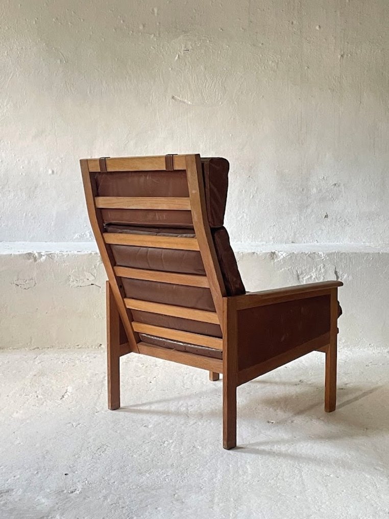 Eilersen - Illum Wikkelso - Lenestol - Capella - Lær, Tre #4.3