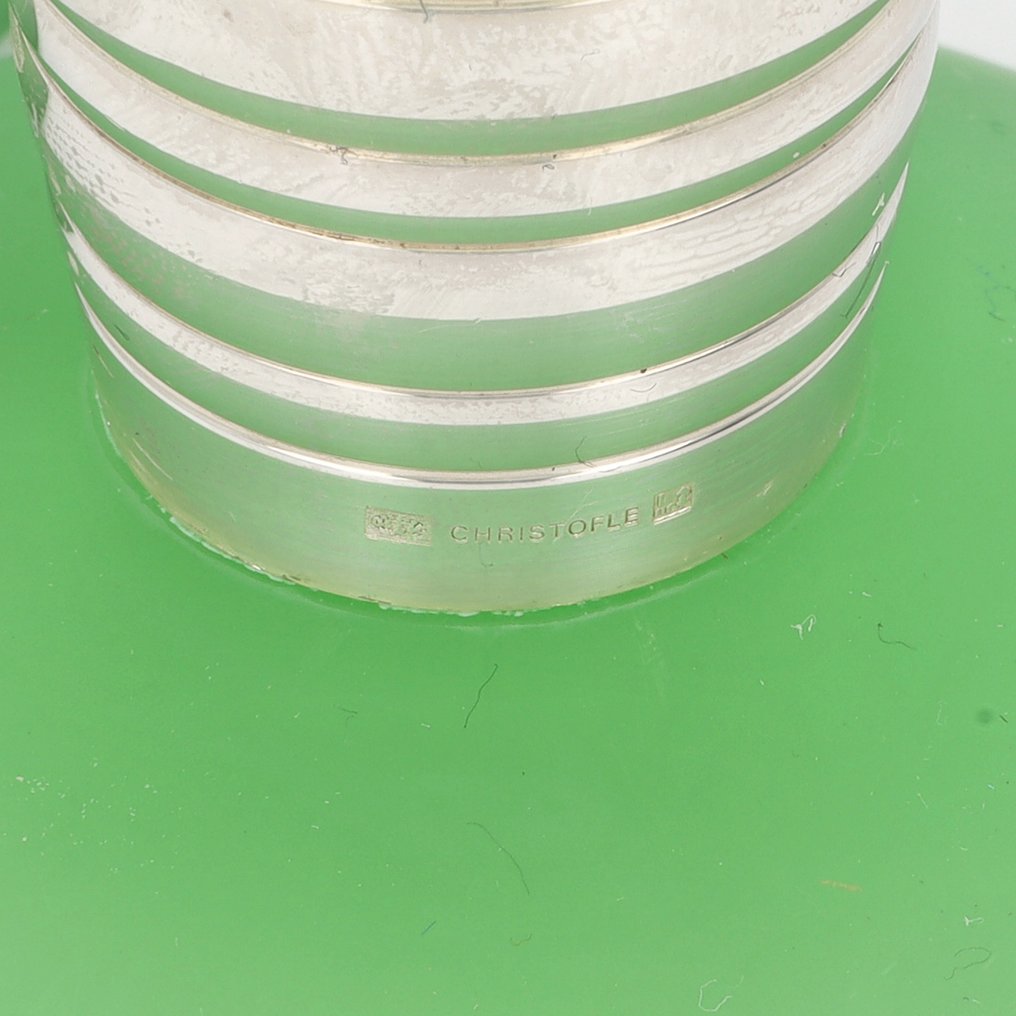 Christofle Kandelaar model: Alexandrie - 燭台 (2) - 玻璃 #4.3