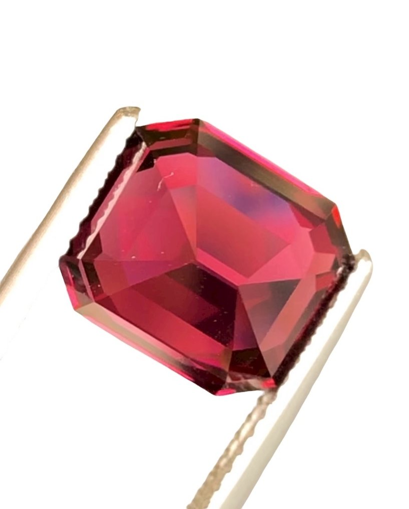 Rot Spinell  - 7.25 ct - Lotus Gemology - Edelsteinqualität roter Spinell #2.1