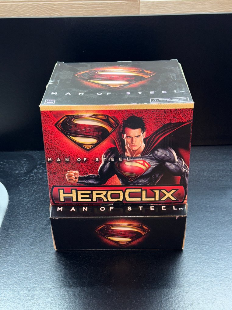 Neca - Action figure HeroClix SupermanMan of Steel box completo 24 pezzi Neca 2013 - 2010-2020 #1.0