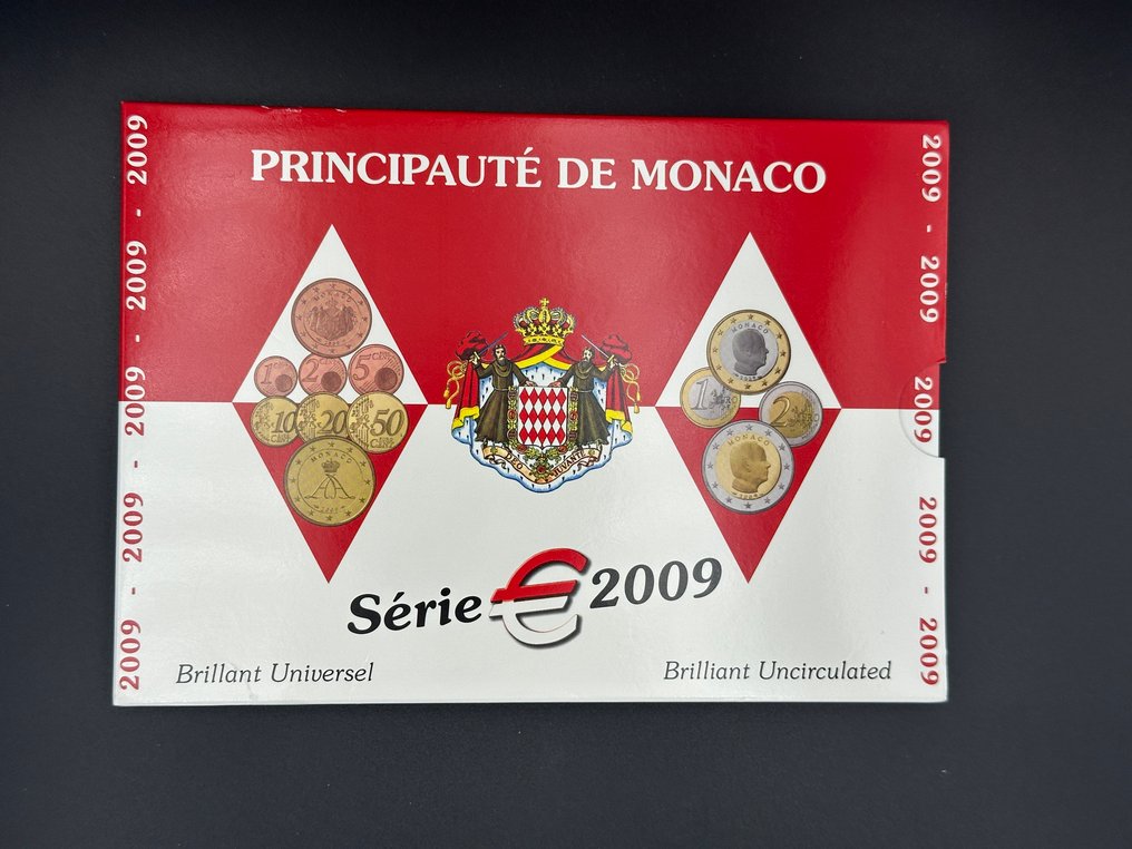 Monaco. Year Set (BU) 2009  (Utan reservationspris) #2.1