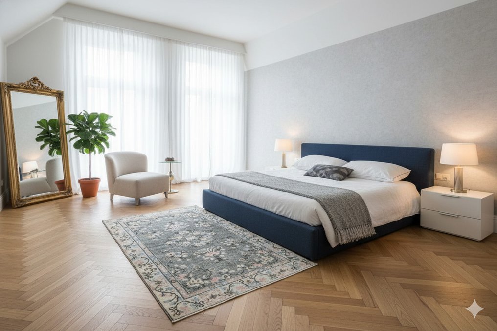 Γκρι-πράσινο vintage - Χαλί - 200 cm - 110 cm - με πιστοποιητικό #2.1