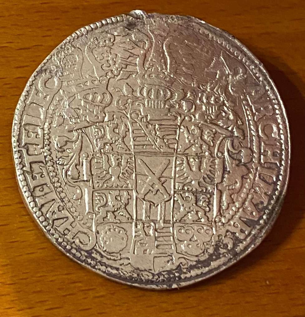 Niemcy, Saksonia August. Thaler (taler) 1559 #1.0