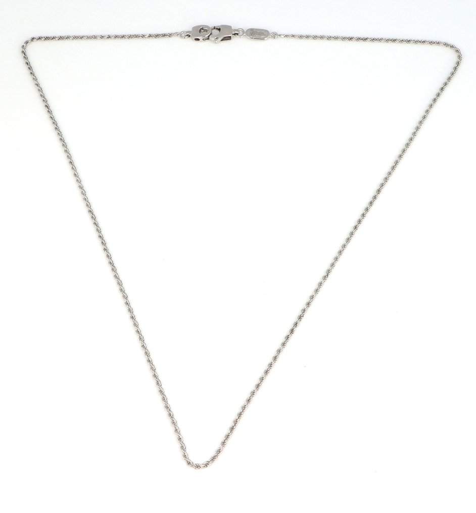 没有保留价 - Damiani - 项链 - 18K包金 白金 -  0.00ct. tw. #1.0