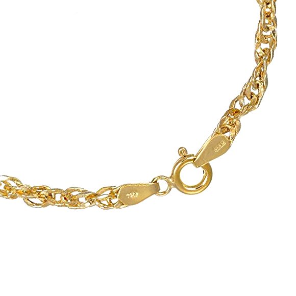 手镯 - 18K包金 黄金 #1.0