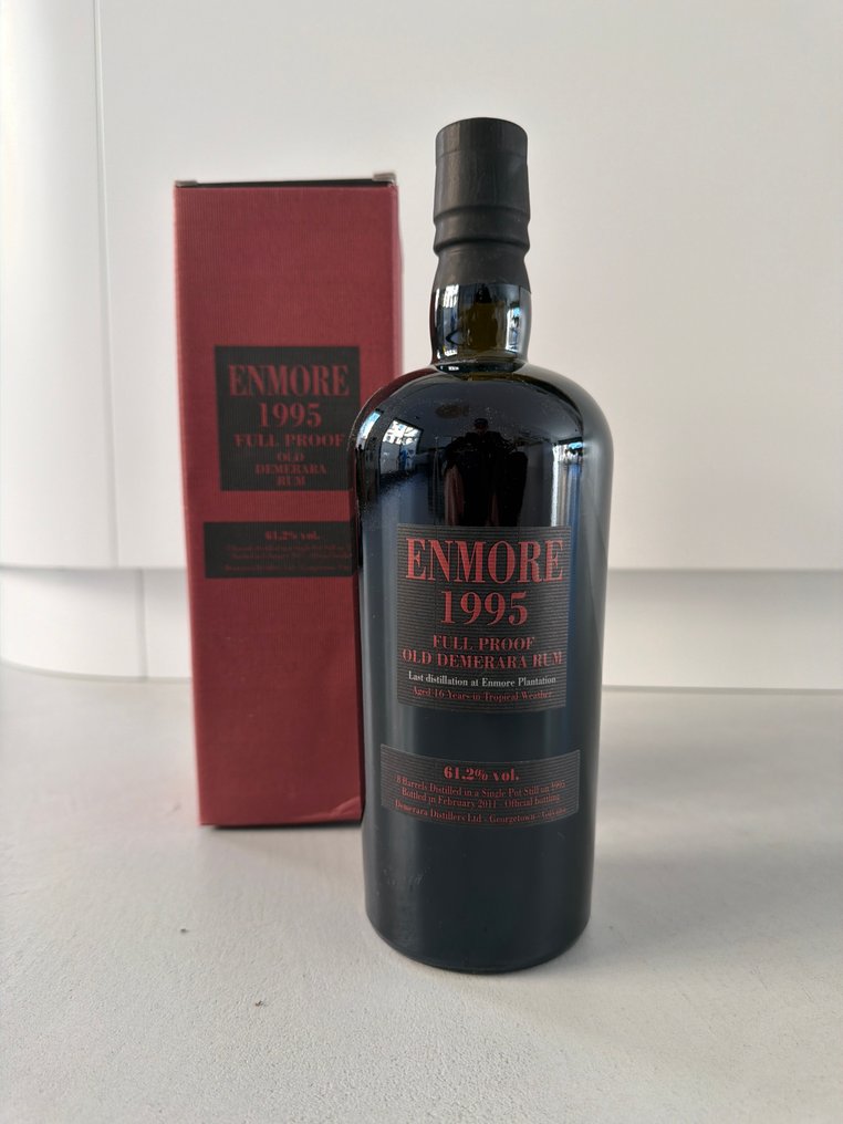 Enmore 1995 Velier - Full Proof    - b. 2011  - 70cl #1.0