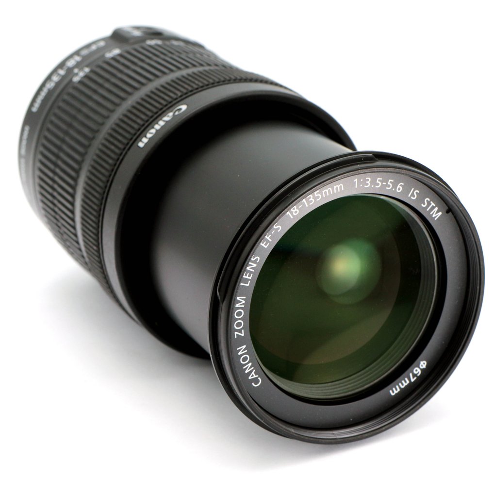 Canon EF-S 18-135mm F/3.5-5.6 IS STM met zonnekap en filter | Objectif à focale variable #3.2