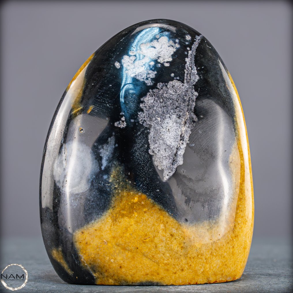 Νέα εύρεση! Σπάνιο φυσικό Τζάππας - Χαλκηδόνιος. Ελεύθερη μορφή- 1132.64 g #1.0