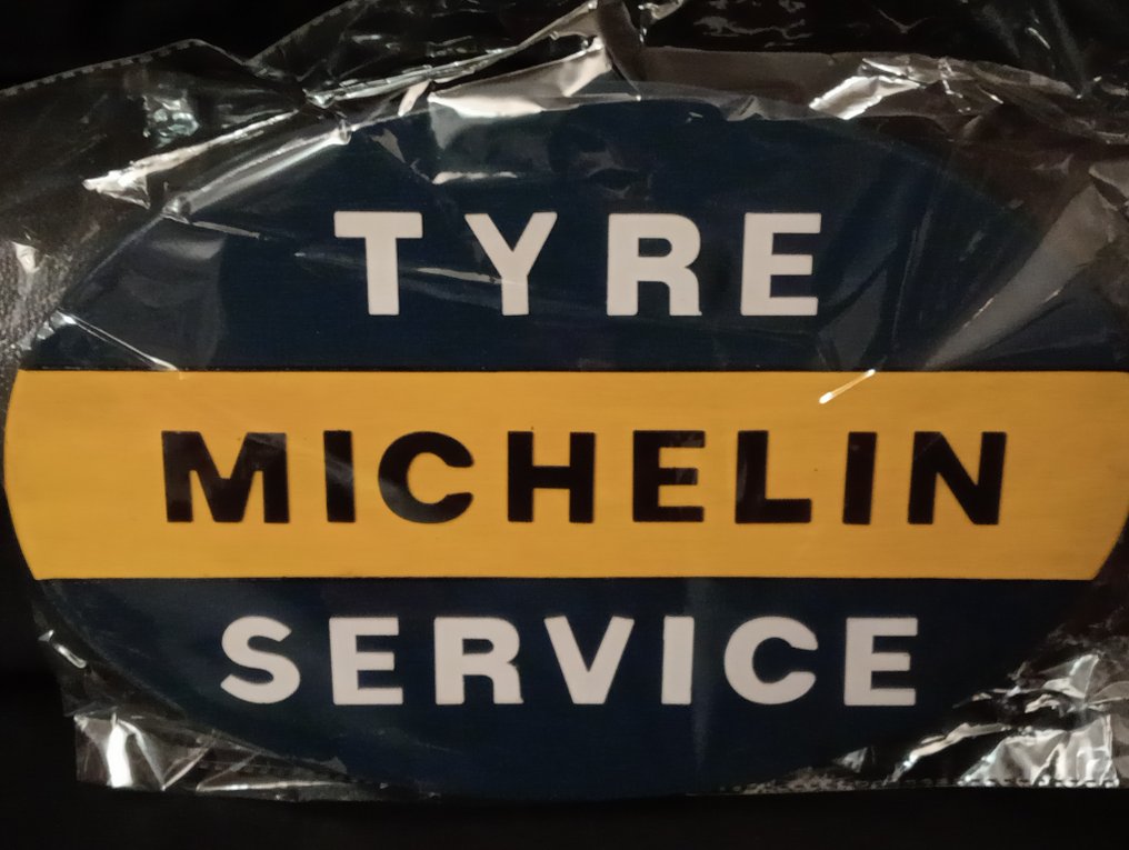 Sign - Michelin - Cartel Michelin Tyres retro, fabricado por fastbach - 2000 #1.0