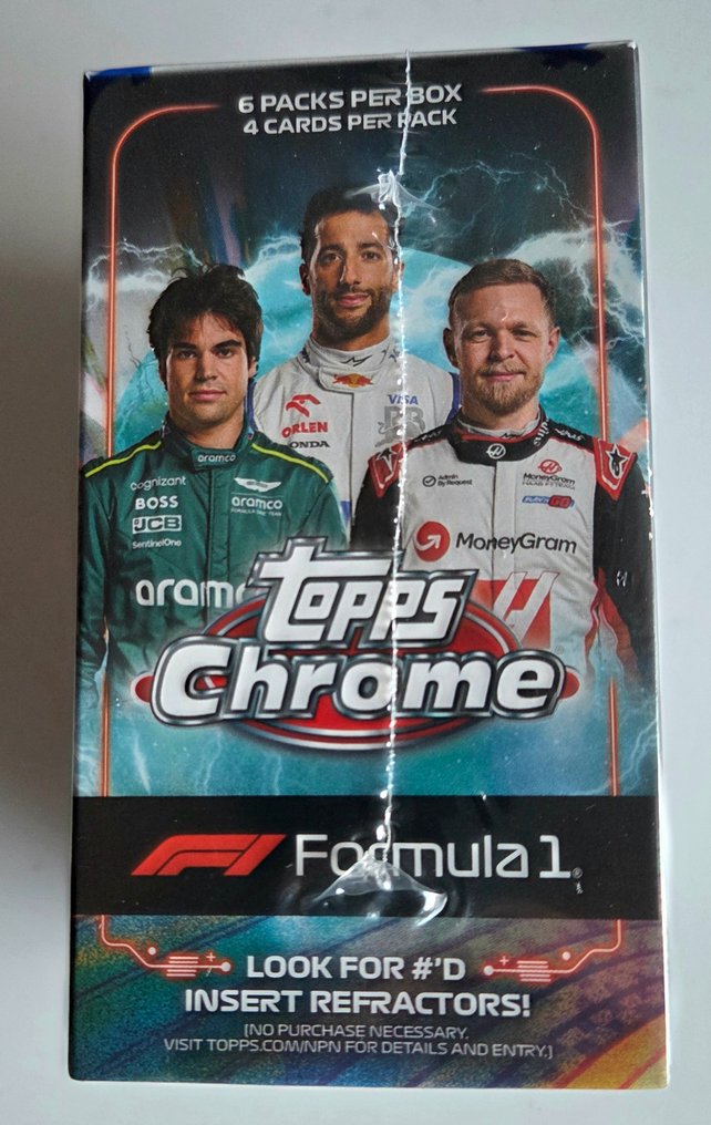 2024 Topps Chrome F1 - 1 Sealed box - Mint (M) #2.1